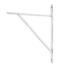 From The Anvil Polished Chrome Chalfont Shelf Bracket (314mm x 250mm)