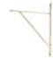 From The Anvil Polished Nickel Chalfont Shelf Bracket (314mm x 250mm)