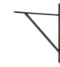 From The Anvil Matt Black Chalfont Shelf Bracket (314mm x 250mm)