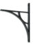 From The Anvil Matt Black Tyne Shelf Bracket (260mm x 200mm)