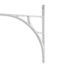 From The Anvil Satin Chrome Tyne Shelf Bracket (314mm x 250mm)