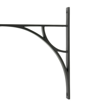 From The Anvil Aged Bronze Tyne Shelf Bracket (314mm X 250mm)