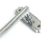 From The Anvil Polished Chrome Art Deco Lever on Rose Set