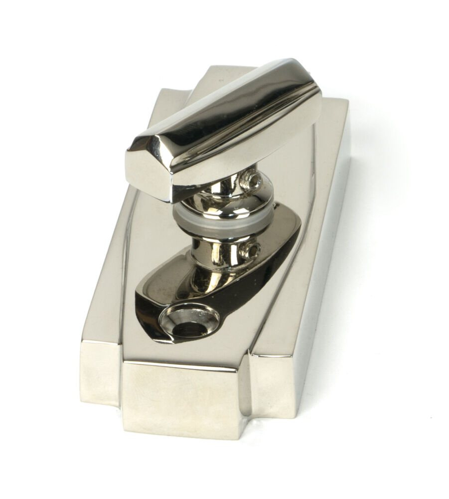 From The Anvil Polished Nickel Art Deco Thumbturn - Image 3