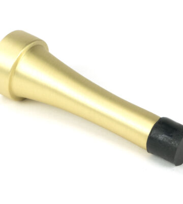 From The Anvil Satin Brass Projection Door Stop
