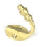 From The Anvil Satin Brass Coat Hook