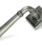 From The Anvil Pewter Newbury Lever on Rose Set (Square) - Unsprung