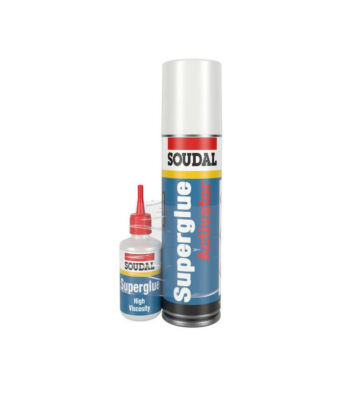 Soudal Superglue (cyan) 50g & Activator 200ml – Mitre Kit