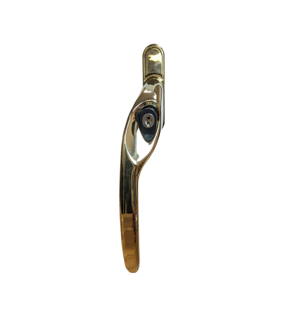 Endurance MK3 Gold Left Hand 43mm Spindle Window Handle - Image 2