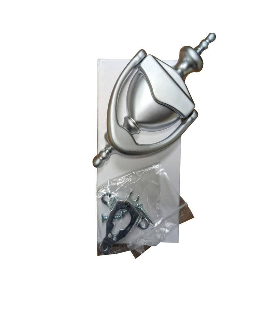 Endurance Urn Door Knocker Satin Silver - Image 2