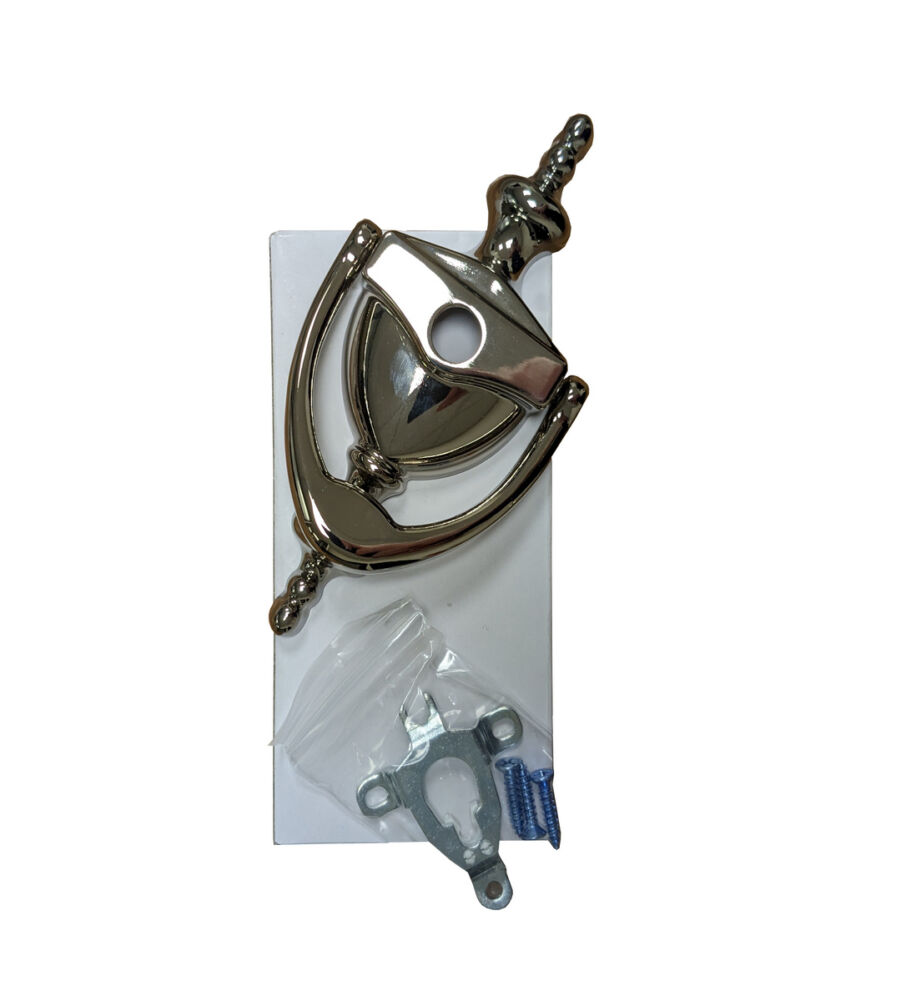 Endurance Urn Door Knocker with Spy Hole Flint - Image 2