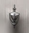 Endurance Urn Door Knocker with Spy Hole Satin Silver