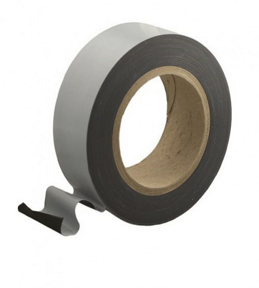 Black / White low tack tape 50mm x 100mtr