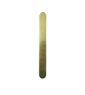 Hoppe Birmingham Long External Blank Plate Gold