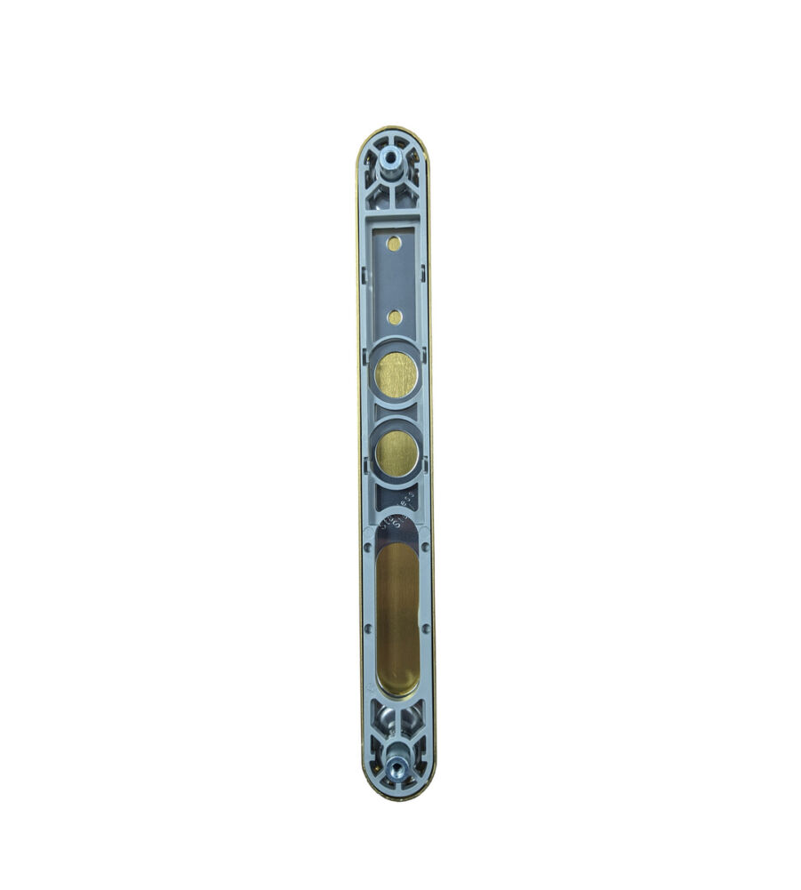 Hoppe Birmingham Long External Blank Plate Gold - Image 2