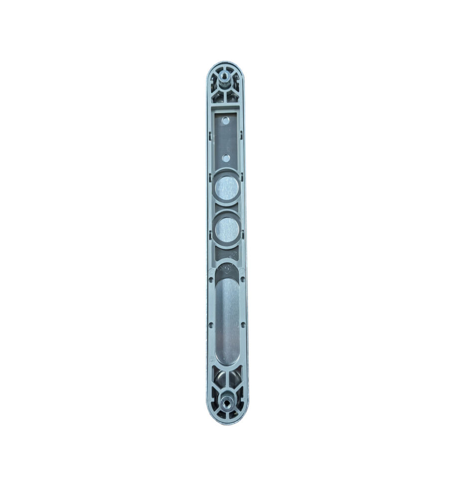 Hoppe Birmingham Long External Blank Plate Silver - Image 2