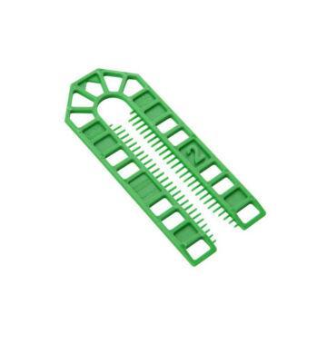 Horseshoe / U Shim Packers 101 x 43 x 2mm GREEN ( Box/500 )