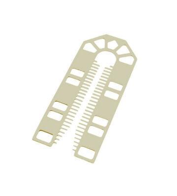 Horseshoe / U Shim Packers 101 x 43 x 1.5mm WHITE (Box/500)