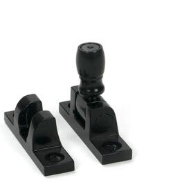 From The Anvil Black Mushroom Brighton Fastener - Narrow (Square)