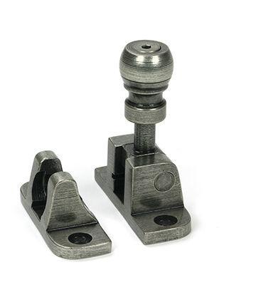 From The Anvil Pewter Mushroom Brighton Fastener (Radiused)