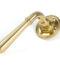 From The Anvil Polished Brass Newbury Lever on Rose Set