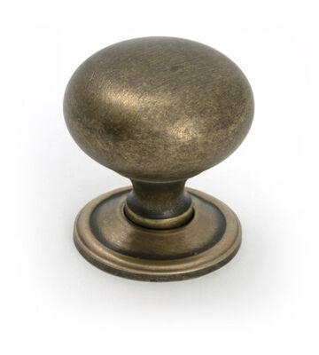 From The Anvil Burnished Brass Mushroom Cabinet Knob 38mm