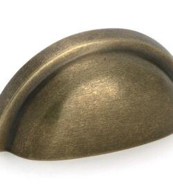 From The Anvil Burnished Brass Regency Concealed Drawer Pull