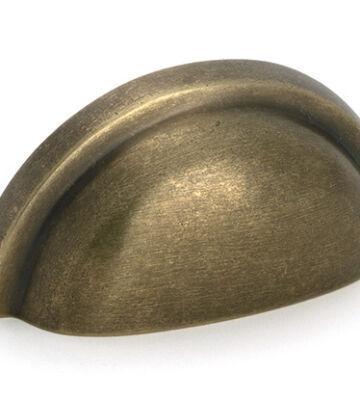 From The Anvil Burnished Brass Regency Concealed Drawer Pull