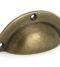 From The Anvil Burnished Brass 4" Plain Drawer Pull
