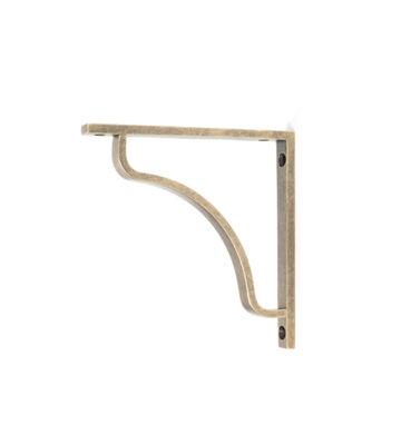 From The Anvil Burnished Brass Abingdon Shelf Bracket (150mm x 150mm)