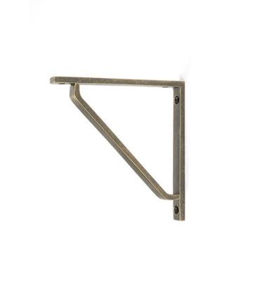 From The Anvil Burnished Brass Barton Shelf Bracket (150mm x 150mm)