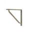 From The Anvil Burnished Brass Barton Shelf Bracket (150mm x 150mm)
