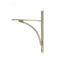 From The Anvil Burnished Brass Apperley Shelf Bracket (260mm x 200mm)