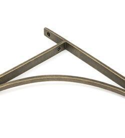 From The Anvil Burnished Brass Apperley Shelf Bracket (314mm x 250mm) - Image 3
