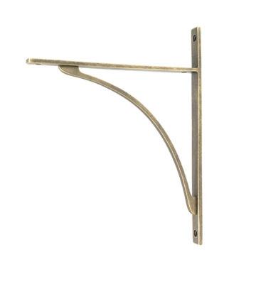From The Anvil Burnished Brass Apperley Shelf Bracket (314mm x 250mm)
