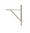 From The Anvil Burnished Brass Chalfont Shelf Bracket (260mm x 200mm)