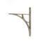 From The Anvil Burnished Brass Tyne Shelf Bracket (260mm x 200mm)