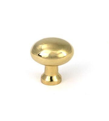 From The Anvil Polished Brass Moore Cabinet Knob – 25mm