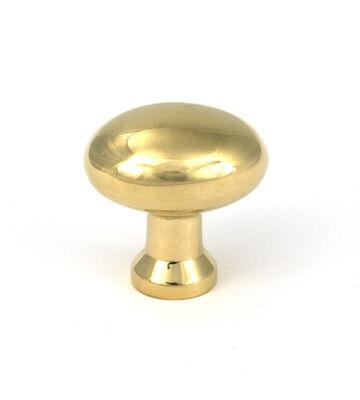 From The Anvil Polished Brass Moore Cabinet Knob – 32mm