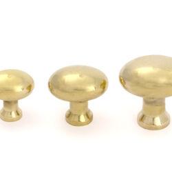 From The Anvil Aged Brass Moore Cabinet Knob - 25mm - Image 6