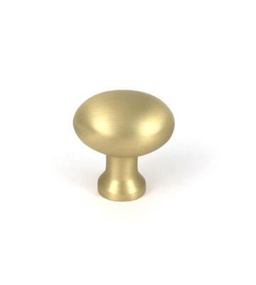 From The Anvil Satin Brass Moore Cabinet Knob – 25mm