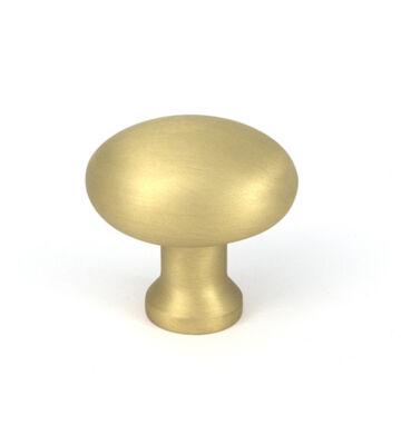 From The Anvil Satin Brass Moore Cabinet Knob – 32mm