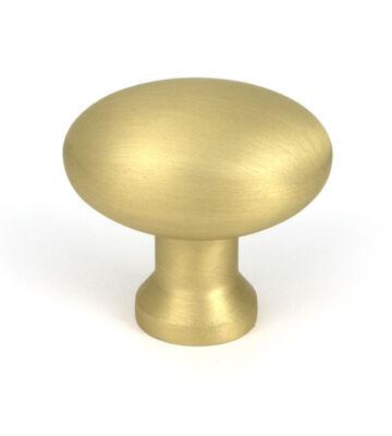From The Anvil Satin Brass Moore Cabinet Knob – 38mm