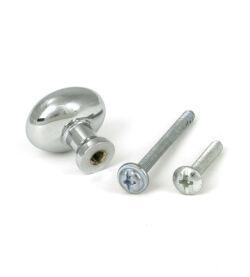 From The Anvil Polished Chrome Moore Cabinet Knob - 25mm - Image 5