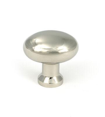 From The Anvil Polished Nickel Moore Cabinet Knob – 32mm