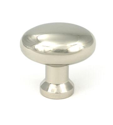 From The Anvil Polished Nickel Moore Cabinet Knob – 38mm
