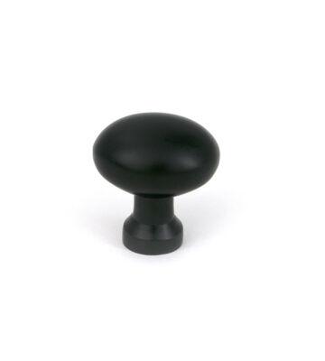 From The Anvil Matt Black Moore Cabinet Knob – 25mm