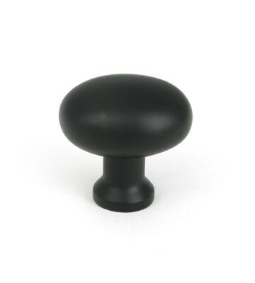 From The Anvil Matt Black Moore Cabinet Knob – 32mm