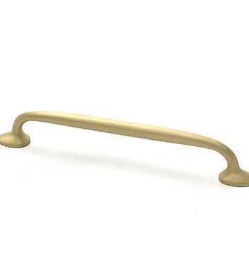 From The Anvil Satin Brass Moore Pull Handle – Medium