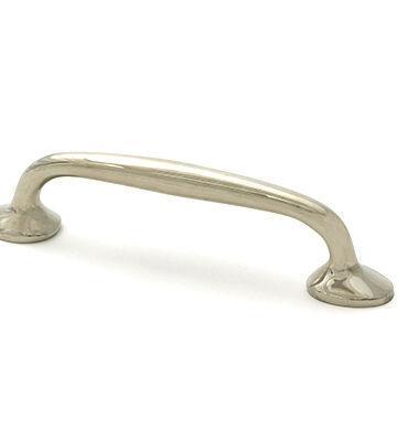 From The Anvil Polished Nickel Moore Pull Handle – Small